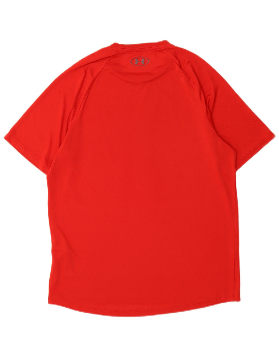 Camiseta masculina Under Armour Top médio poliéster vermelho