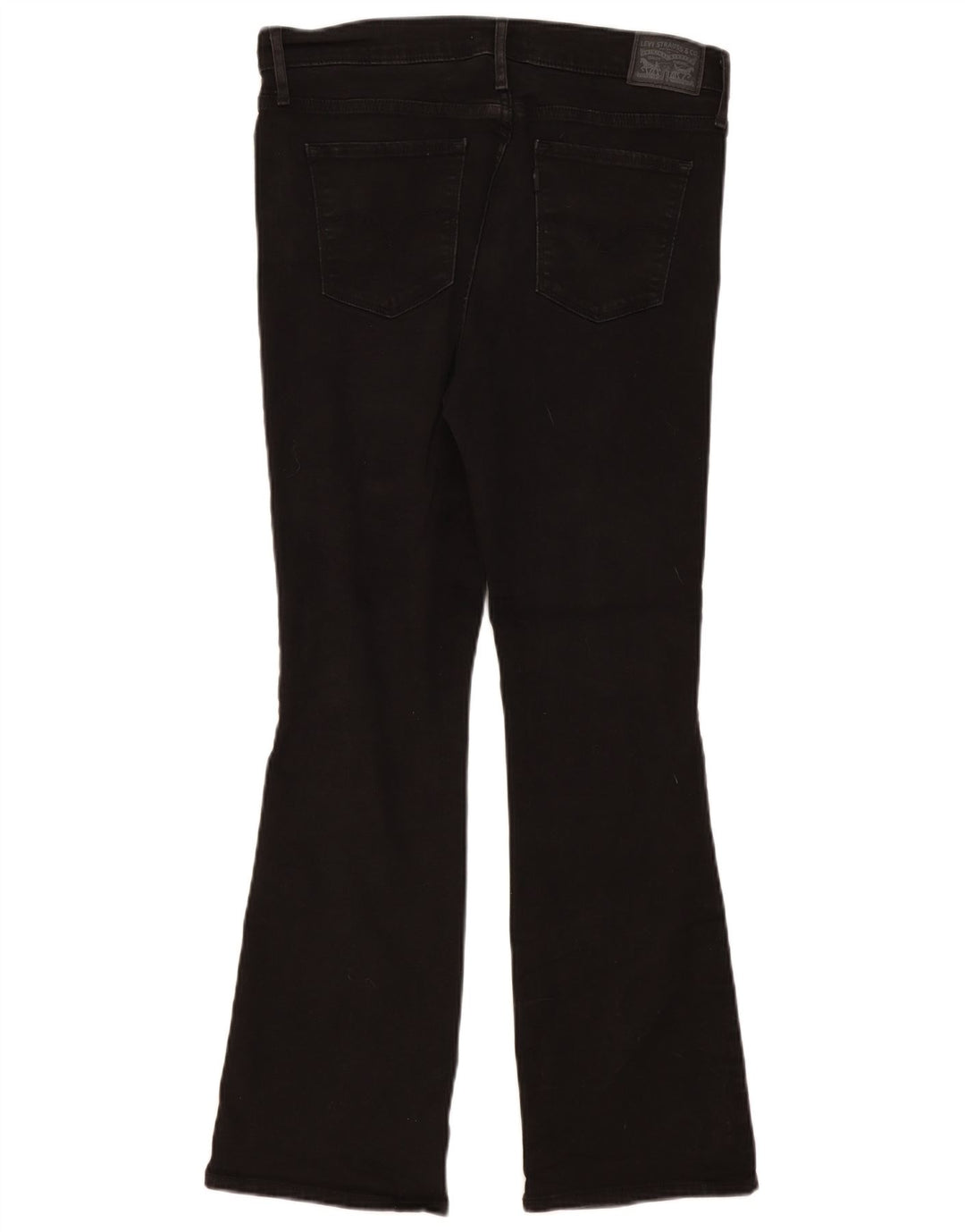 Calça jeans feminina Levi's 315 Shaping Bootcut W32 L30 algodão preto