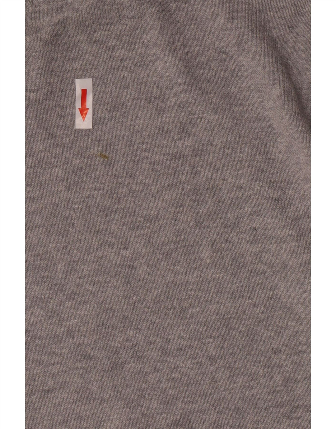 Zara Suéter feminino com gola redonda e gola redonda, Reino Unido 12, cinza médio