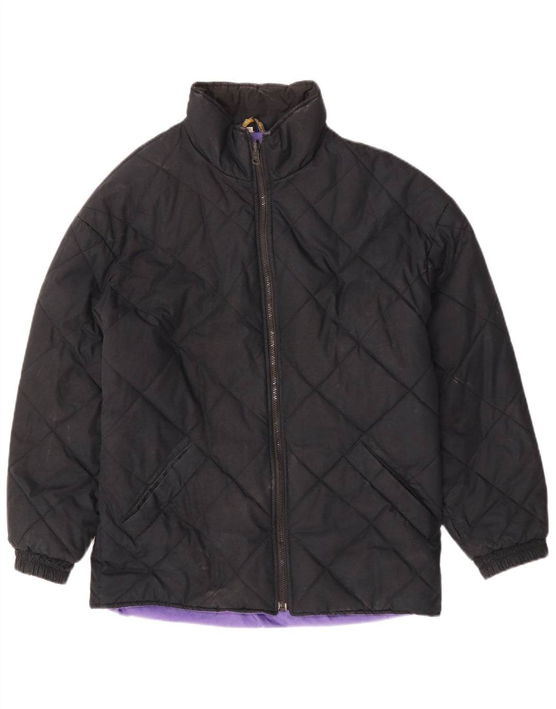 Jaqueta masculina acolchoada acolchoada CIESSE PIUMINI IT 46 poliéster preto pequeno
