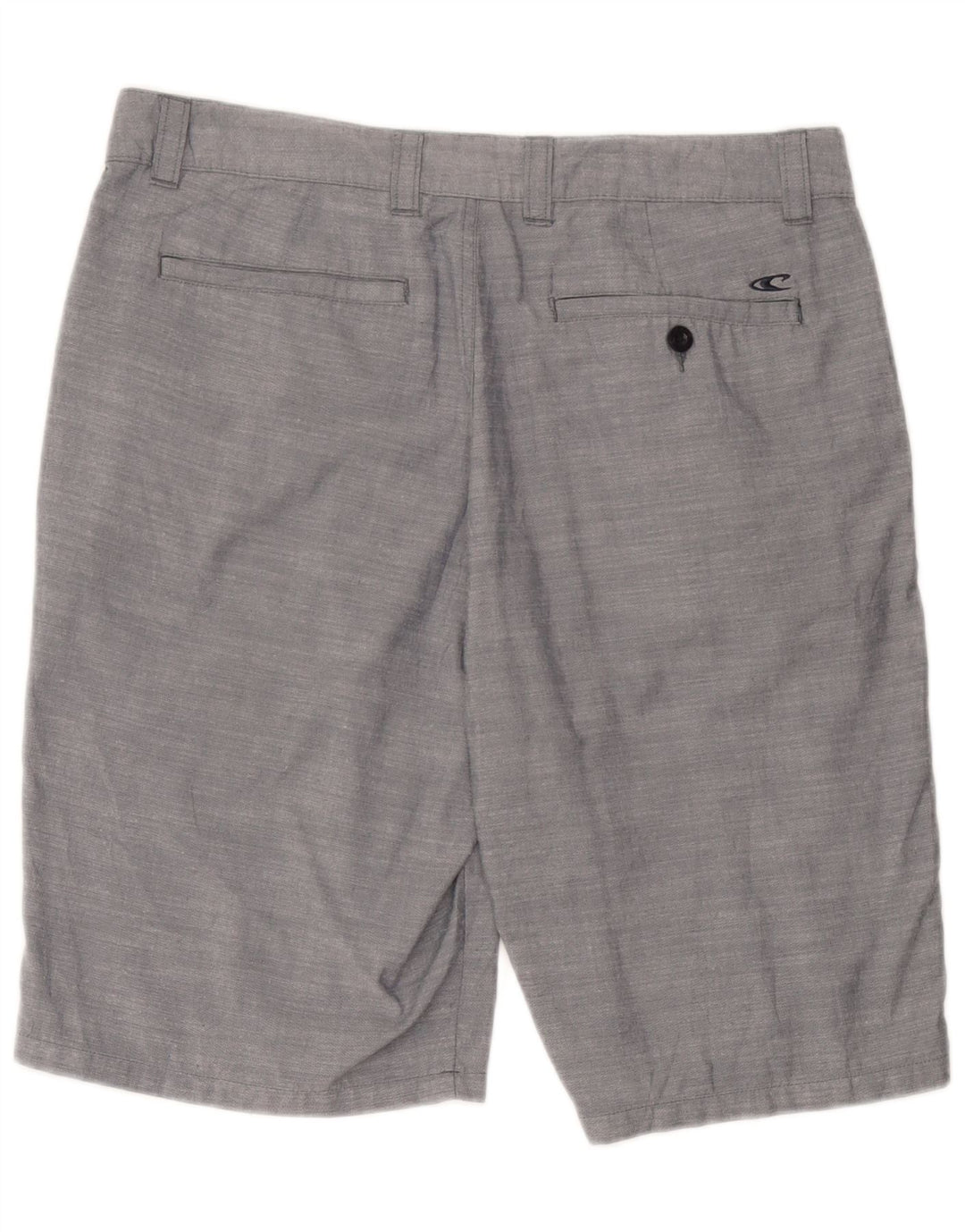 Shorts Chino masculino O'Neill W33 poliéster manchado cinza médio