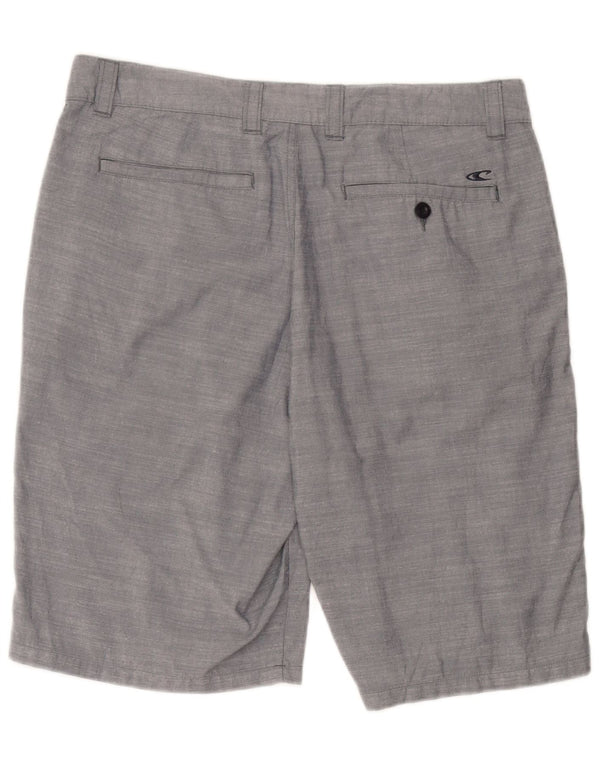 Shorts Chino masculino O'Neill W33 poliéster manchado cinza médio