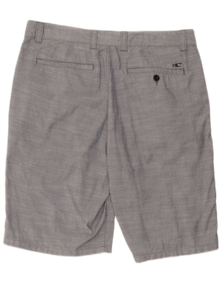 Shorts Chino masculino O'Neill W33 poliéster manchado cinza médio