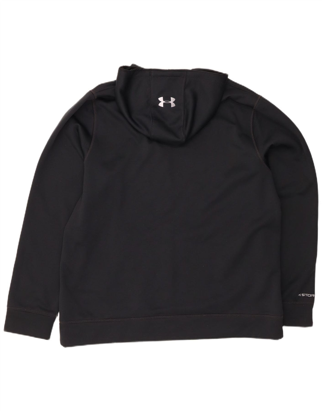 UNDER ARMOUR Masculino moletom com capuz gráfico XL azul marinho poliéster