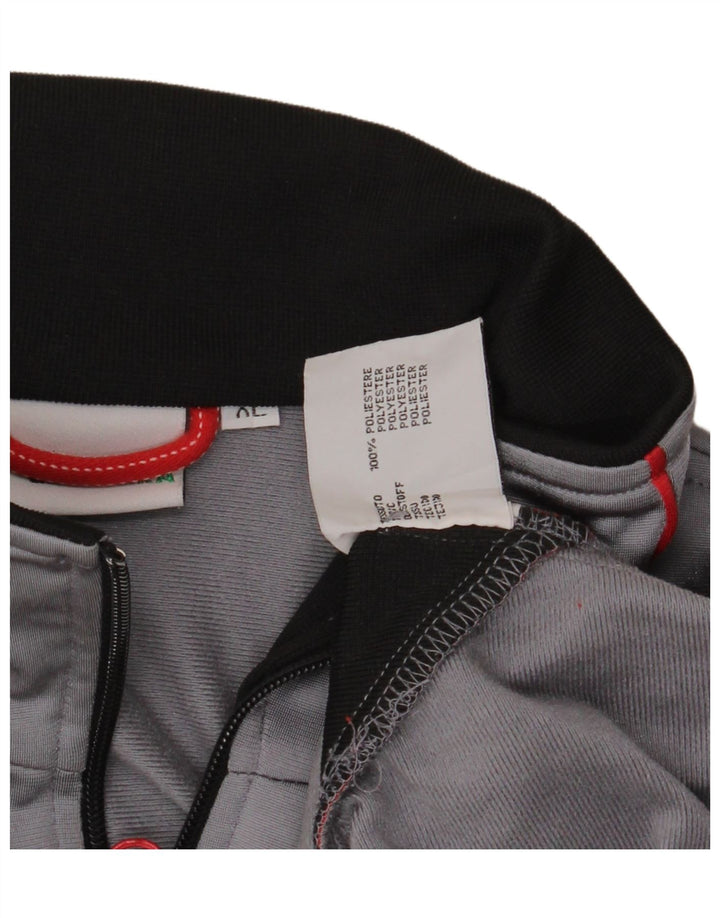 DIADORA Mens Treino Top Jaqueta XL Cinza Colourblock Poliéster