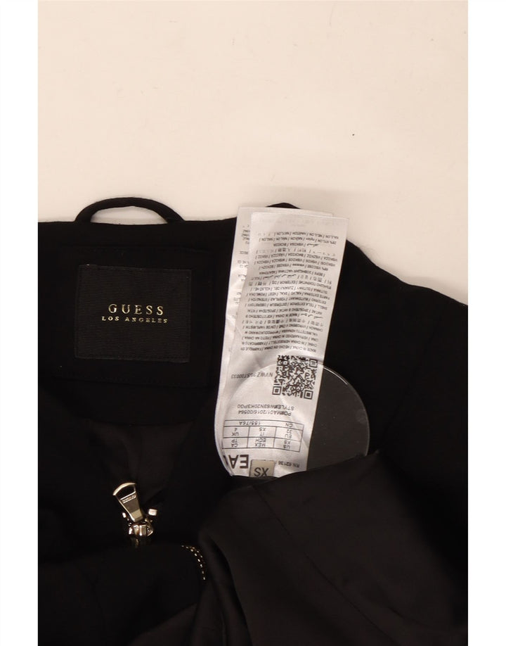 Jaqueta blazer feminina GUESS UK 4 XS preta viscose
