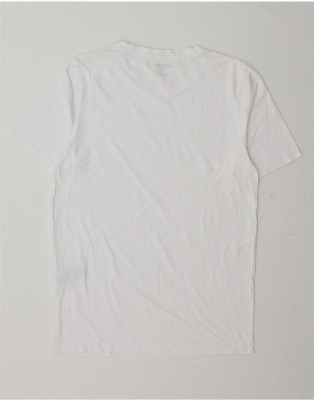 JACK & JONES Mens T-Shirt Top Small White Cotton Vintage Jack & Jones and Second-Hand Jack & Jones from Messina Hembry 
