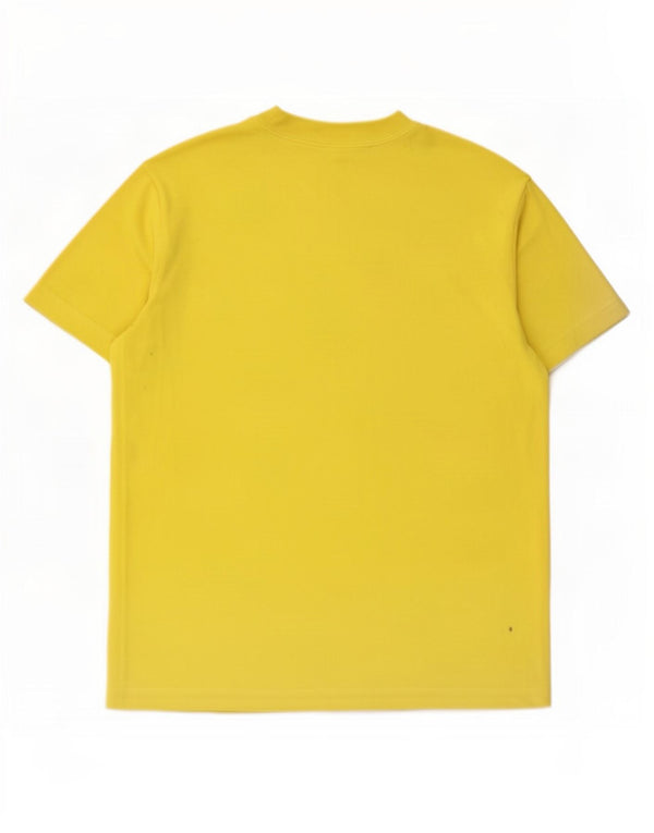 Nike Mens Camiseta Top Pequeno Amarelo
