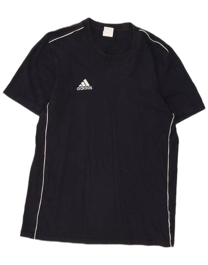 Adidas Mens Camiseta Top Médio Preto