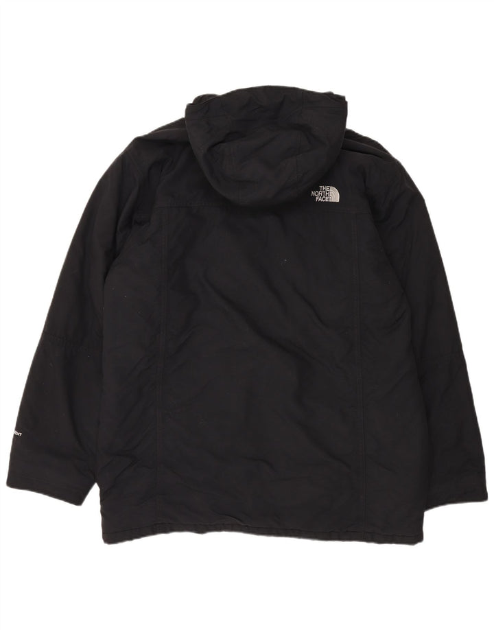 Jaqueta corta-vento masculina com capuz The North Face UK 40 grande preto inverno
