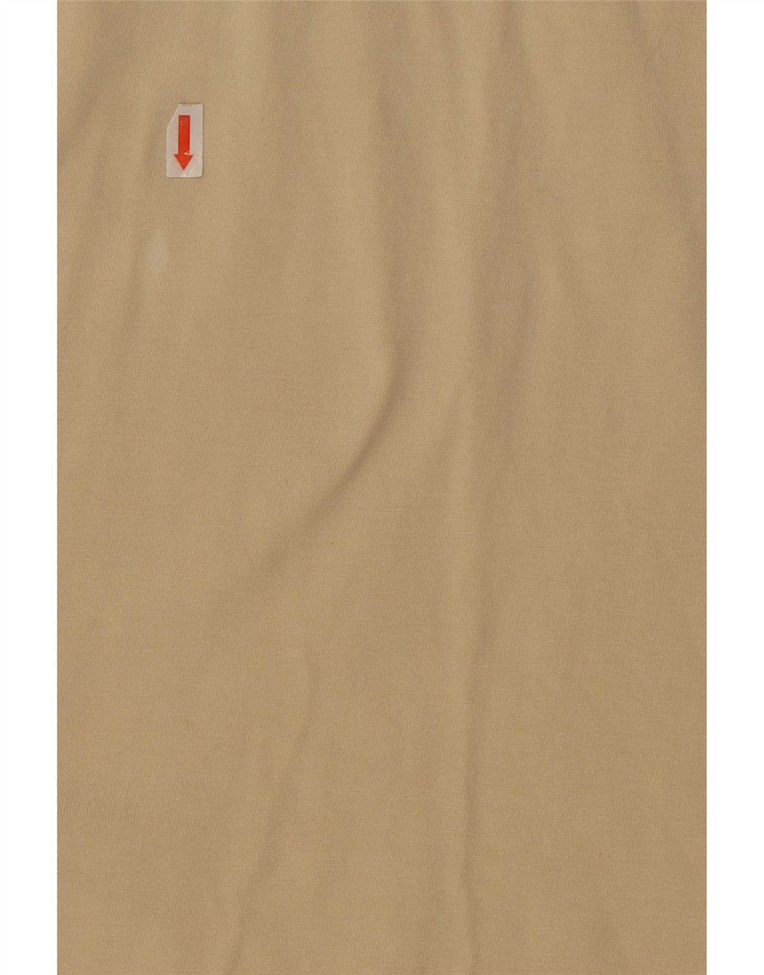 Pulôver militar vintage masculino de manga curta camisa grande bege