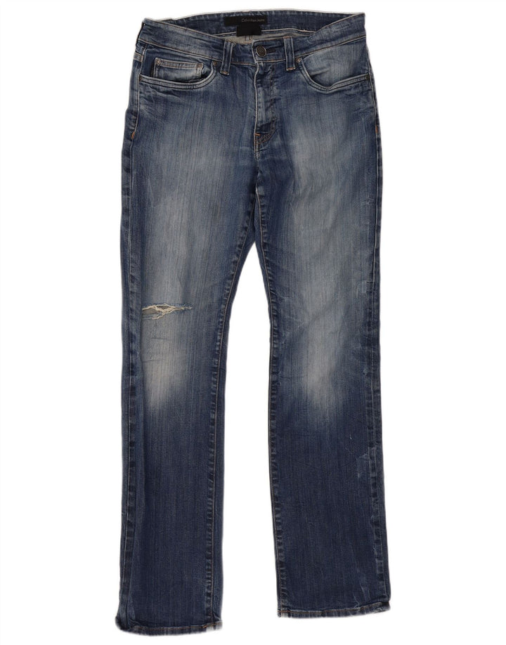 Calça Jeans Jamie Straight Feminina CALVIN KLEIN W32 L33 Azul