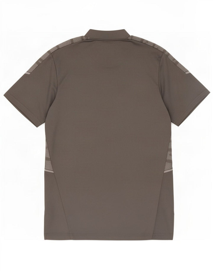 Adidas Mens Prime Blue T-Shirt Top Cinza Médio Camuflagem Poliéster