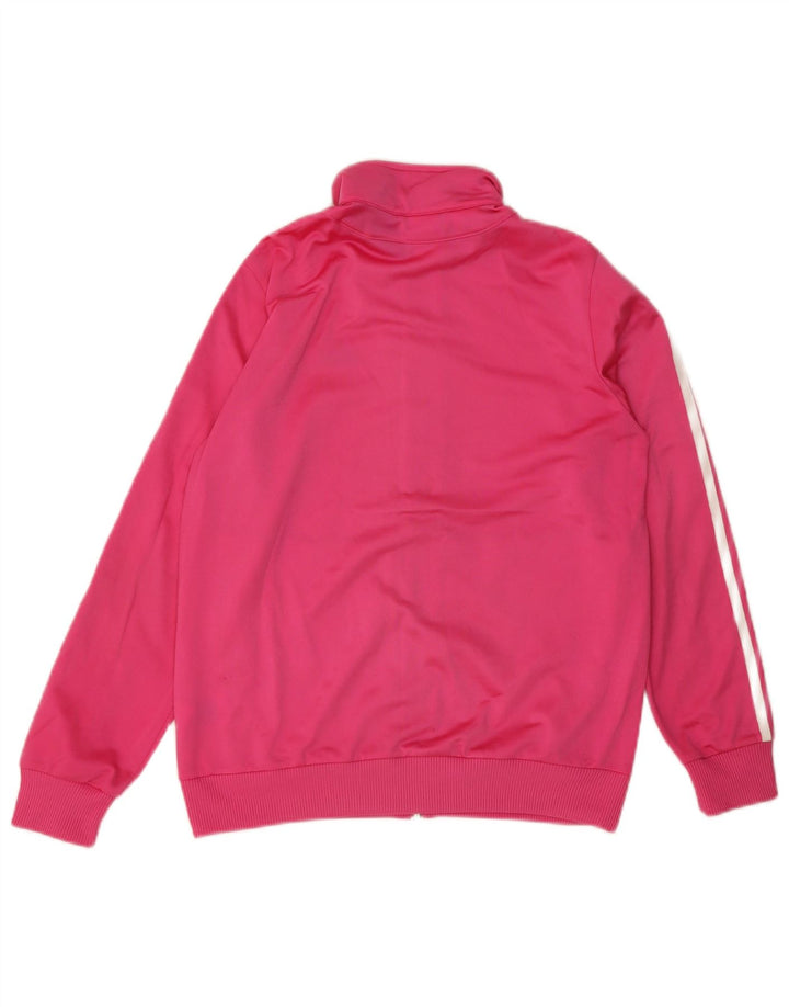 Jaqueta Adidas Meninas Treino Top 13-14 Anos Rosa Poliéster