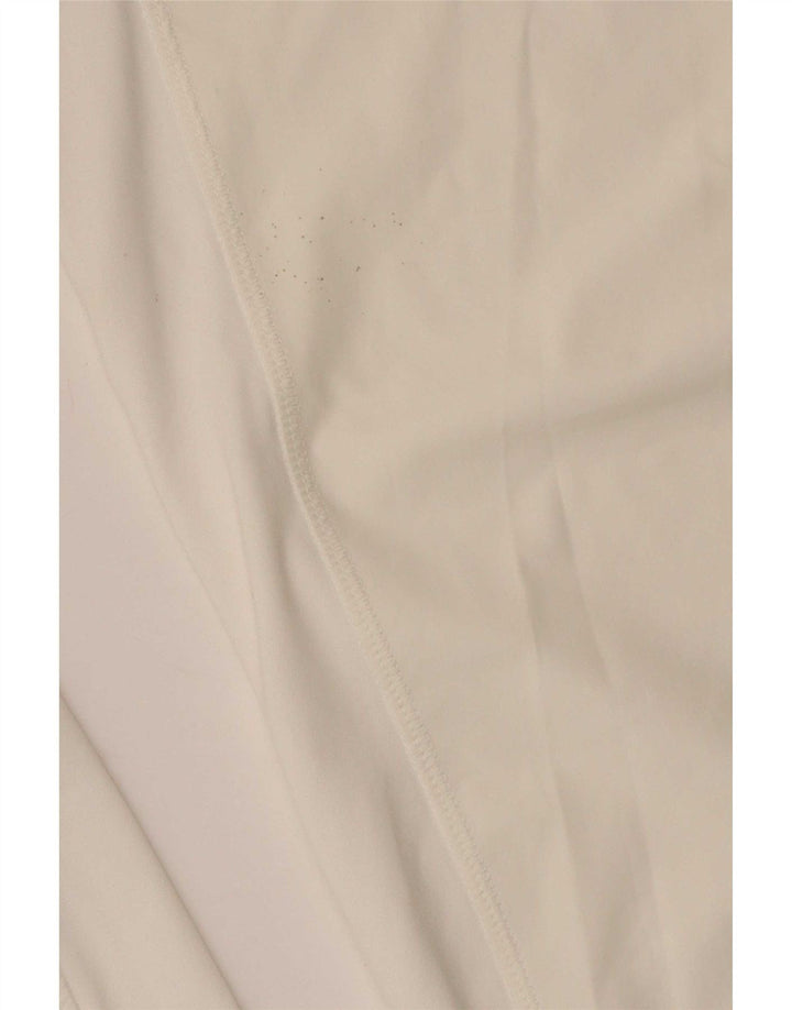 Calça de treino Nike Womens Dri Fit UK 14 Medium White Colourblock