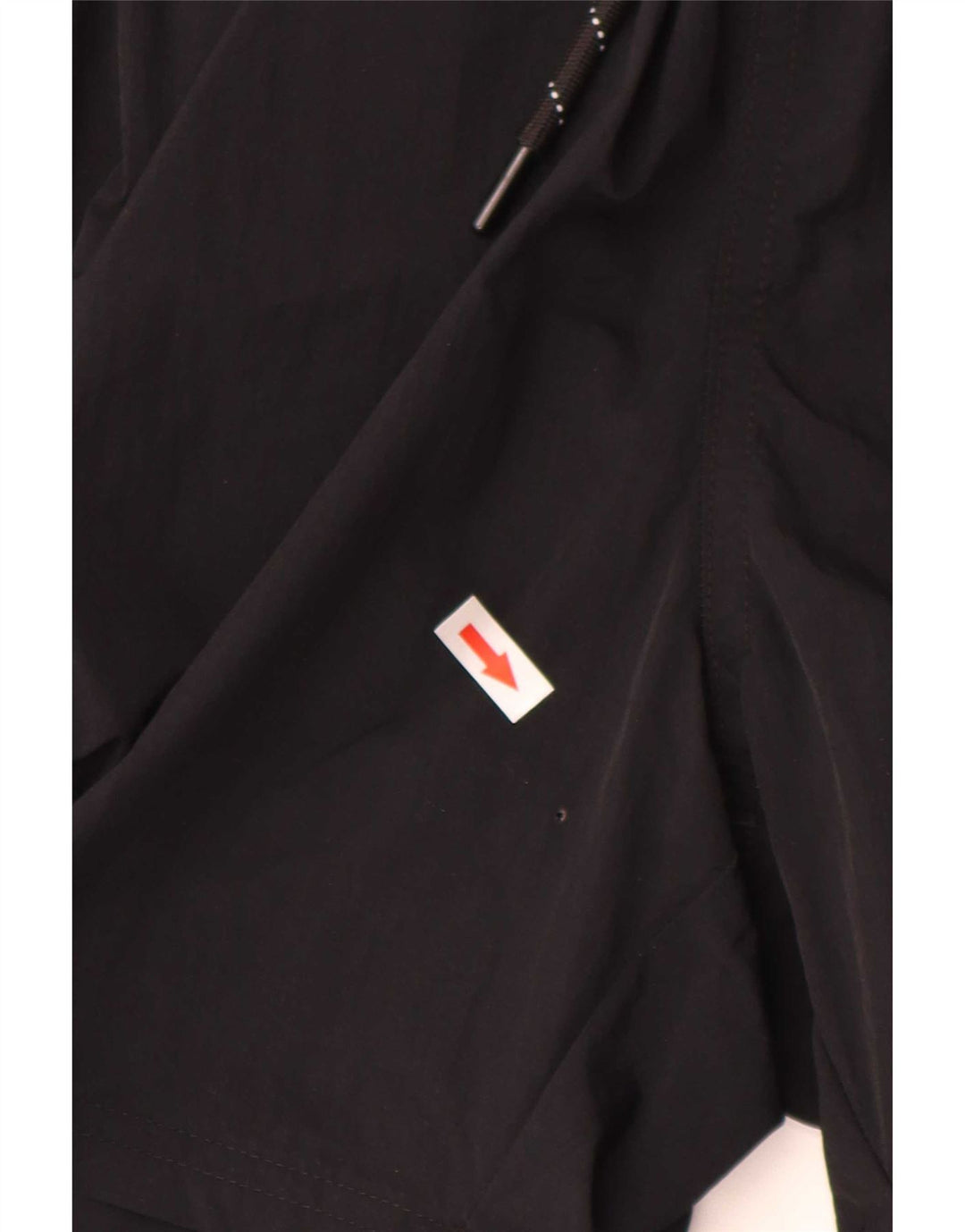 Hugo Boss Shorts de natação masculino gráfico médio preto poliamida