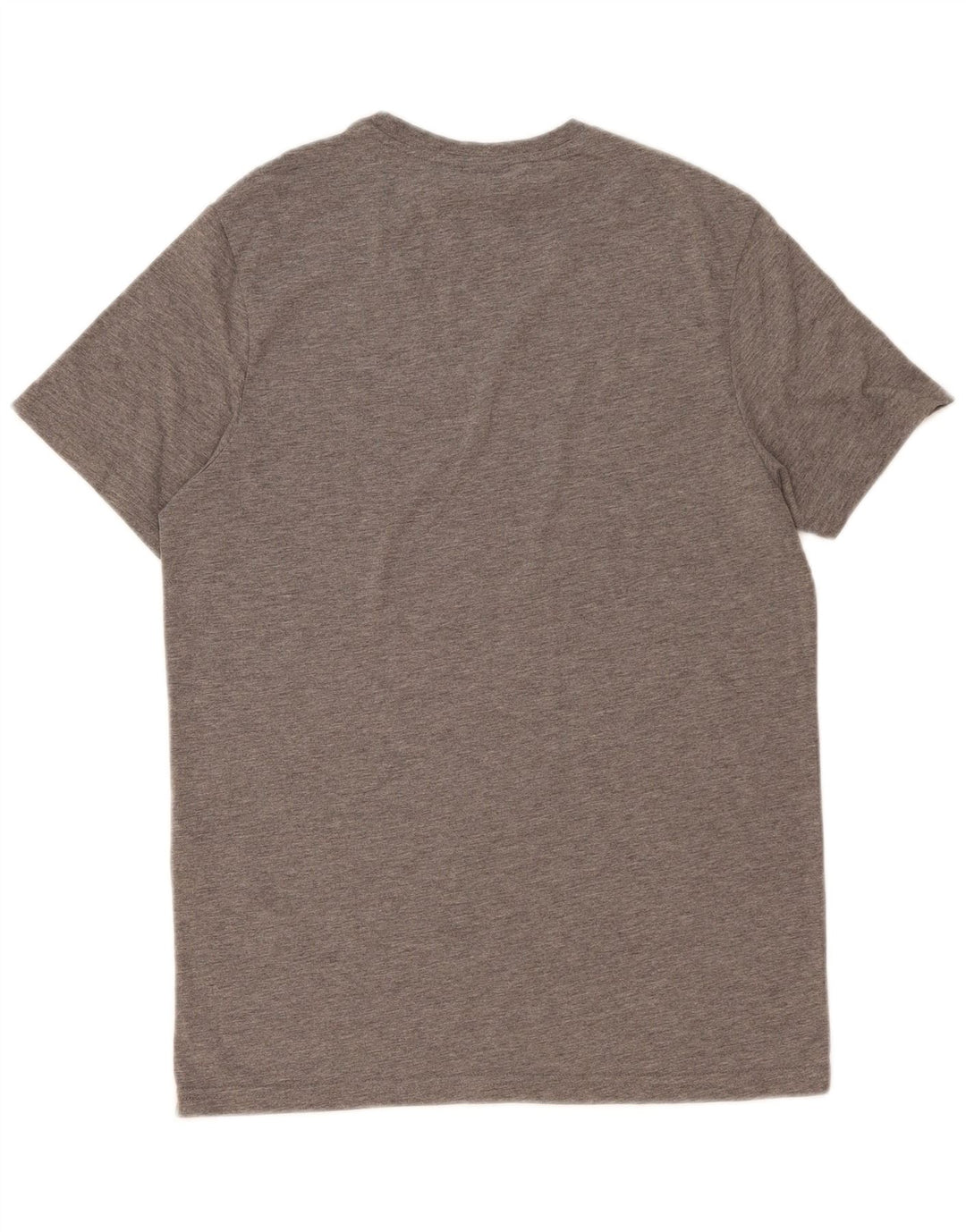 Camiseta masculina Lyle & Scott poliéster manchado cinza médio