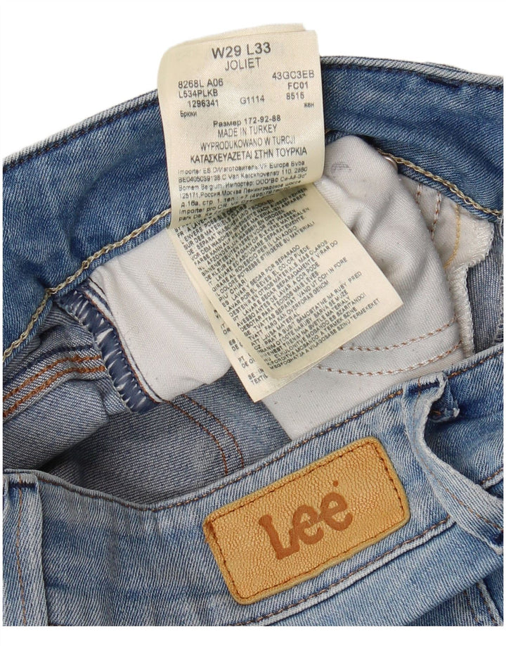 Lee Womens Joliet Bootcut Jeans W29 L33 Azul Algodão