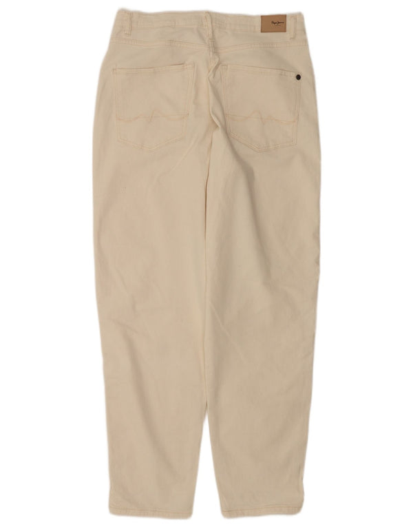 PEPE Jeans Feminino Rachel Tapered Jeans W31 L30 Algodão Bege