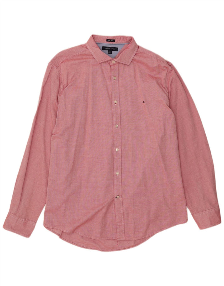 Camisa masculina Tommy Hilfiger XL algodão vermelho