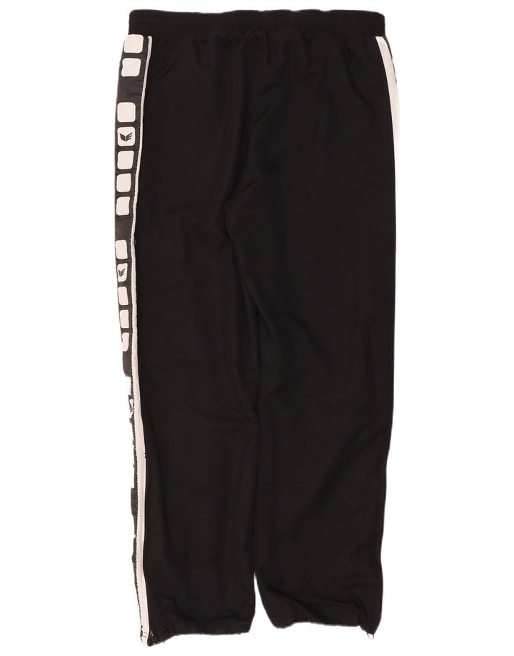 ERIMA Mens Graphic Tracksuit Calças Joggers XL Preto Colourblock