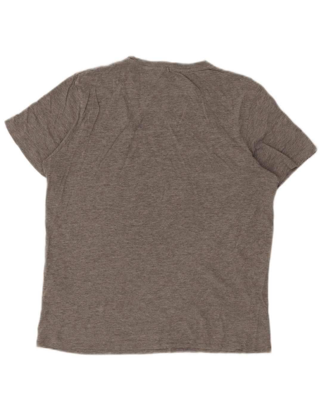Camiseta gráfica masculina Jack & Jones algodão cinza médio