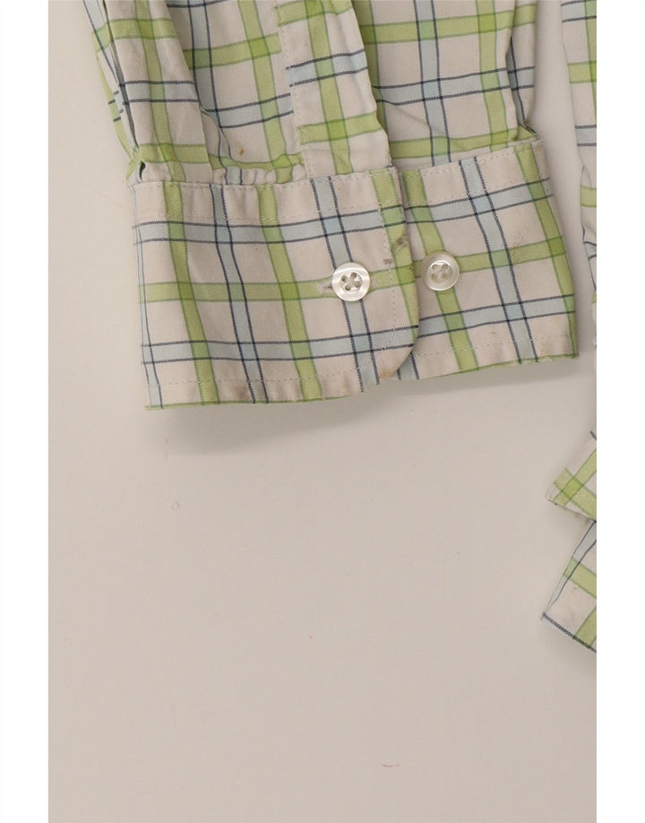 Camisa masculina TOMMY HILFIGER 2XL algodão xadrez verde