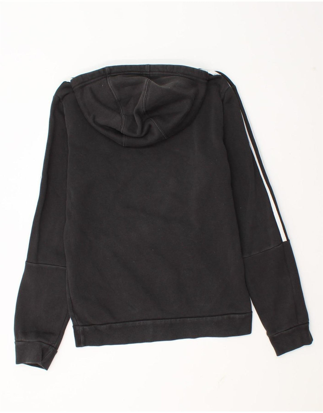 Adidas masculino gráfico moletom com capuz médio algodão preto