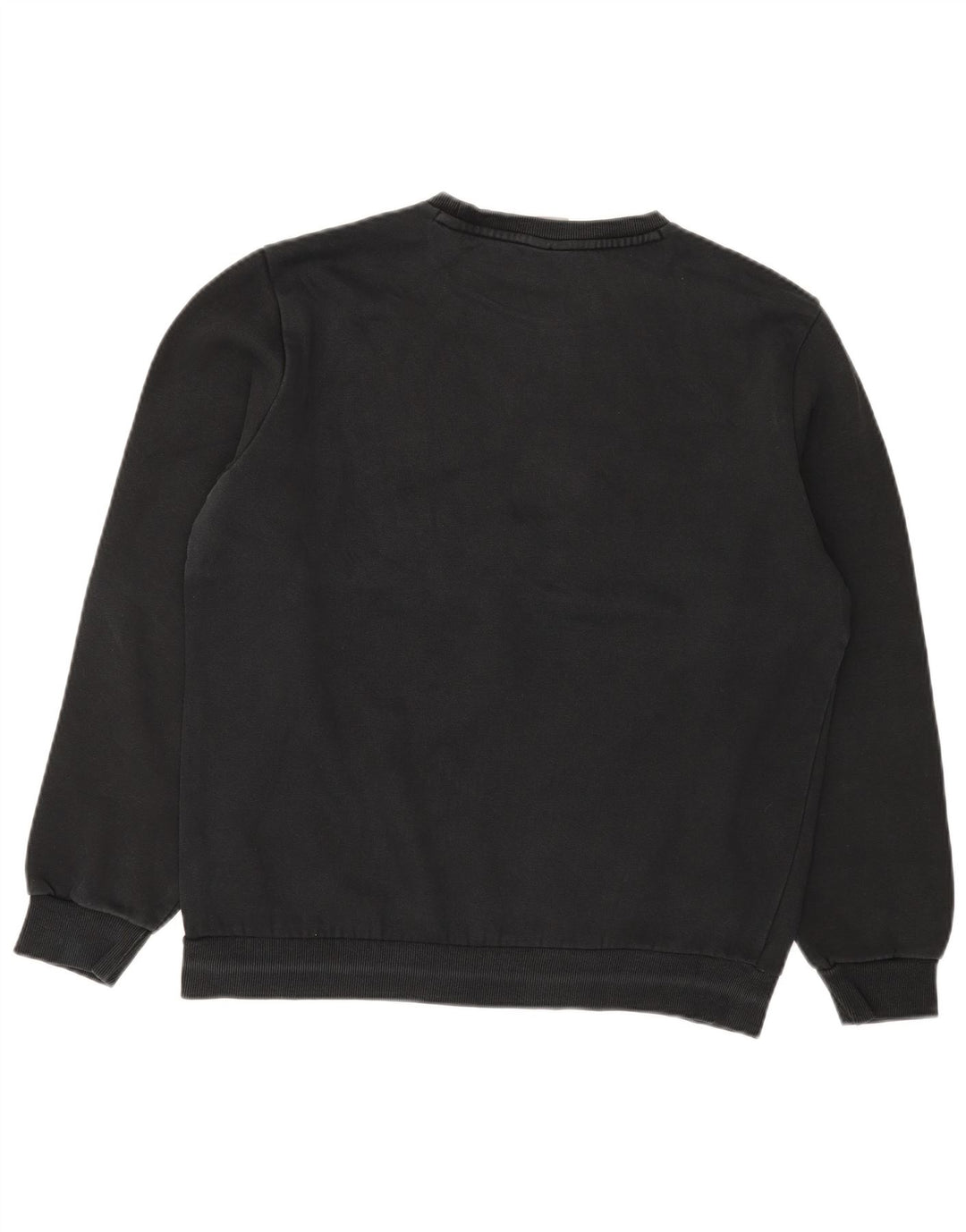 PUMA Mens Graphic Moletom Jumper Grande Preto