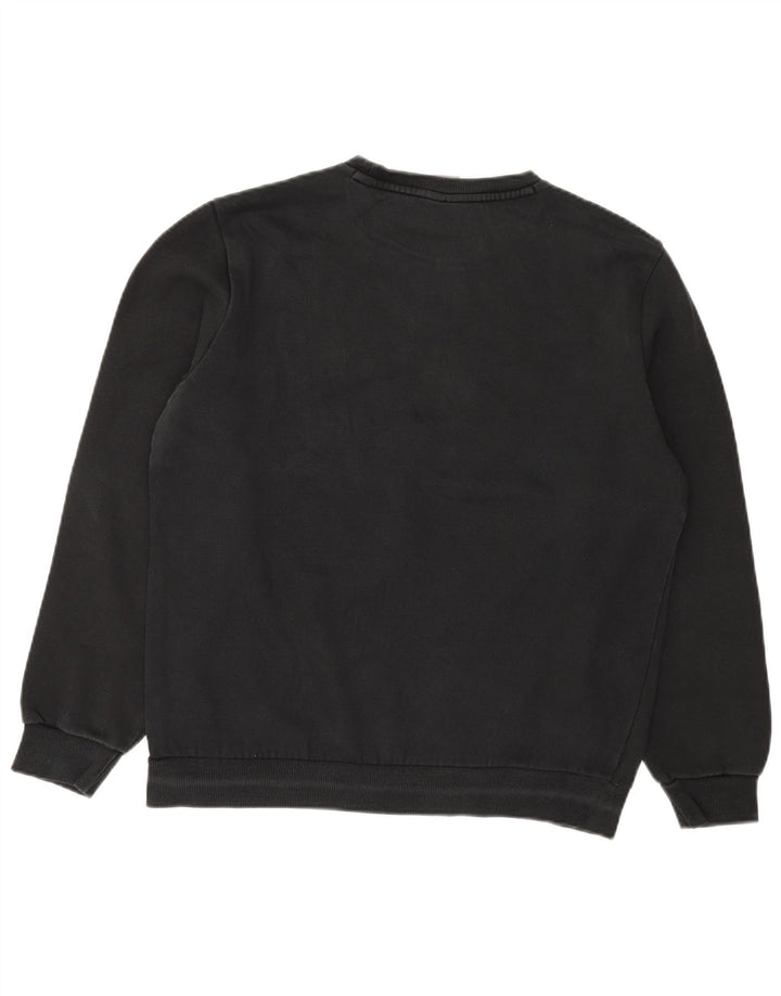 PUMA Mens Graphic Moletom Jumper Grande Preto