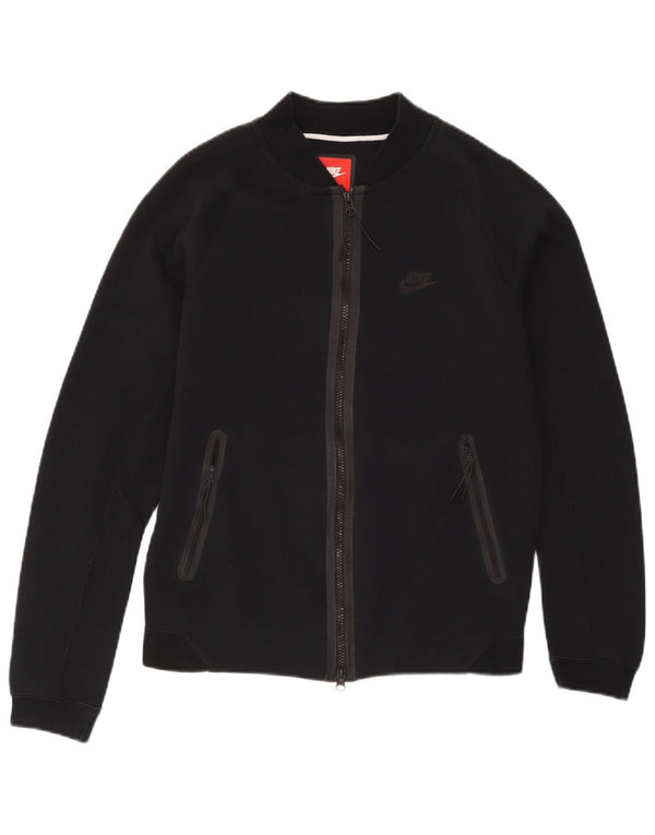 Nike Mens Treino Top Jacket Pequeno Algodão Preto