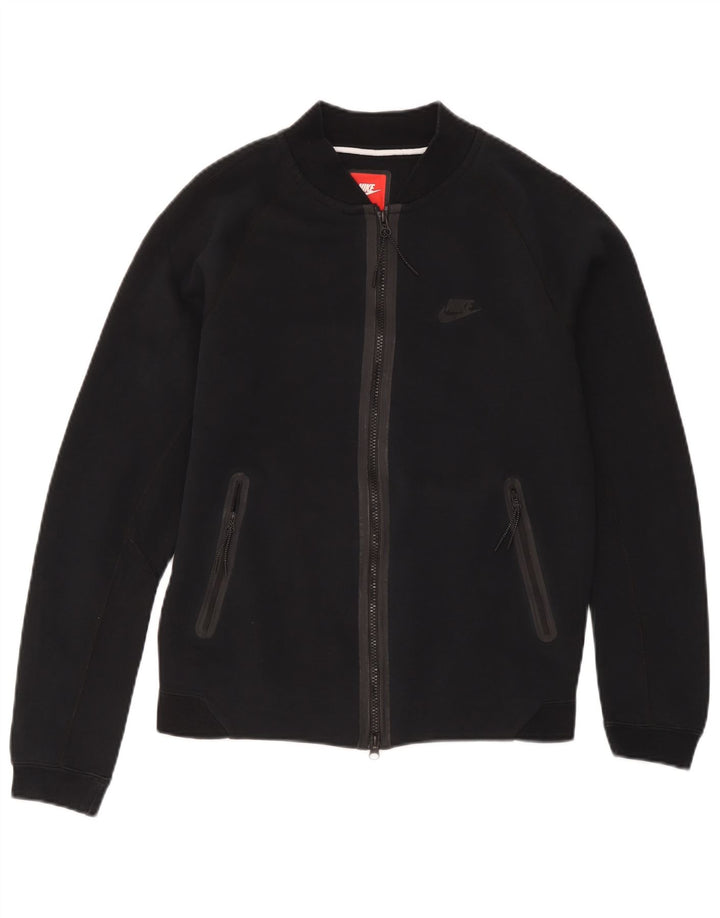 Nike Mens Treino Top Jacket Pequeno Algodão Preto
