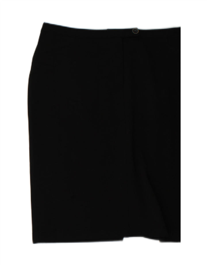 LAURA LINDOR Womens Pencil Skirt W32 Large  Black