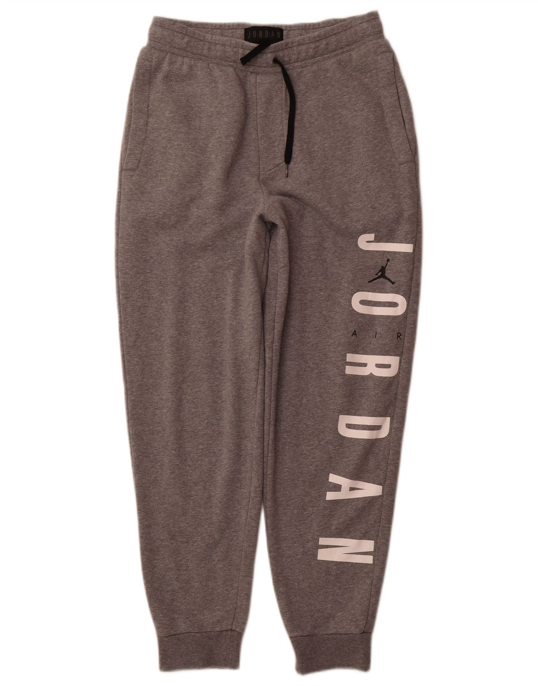 Jordan Mens Graphic Calças de treino Joggers XS algodão cinza
