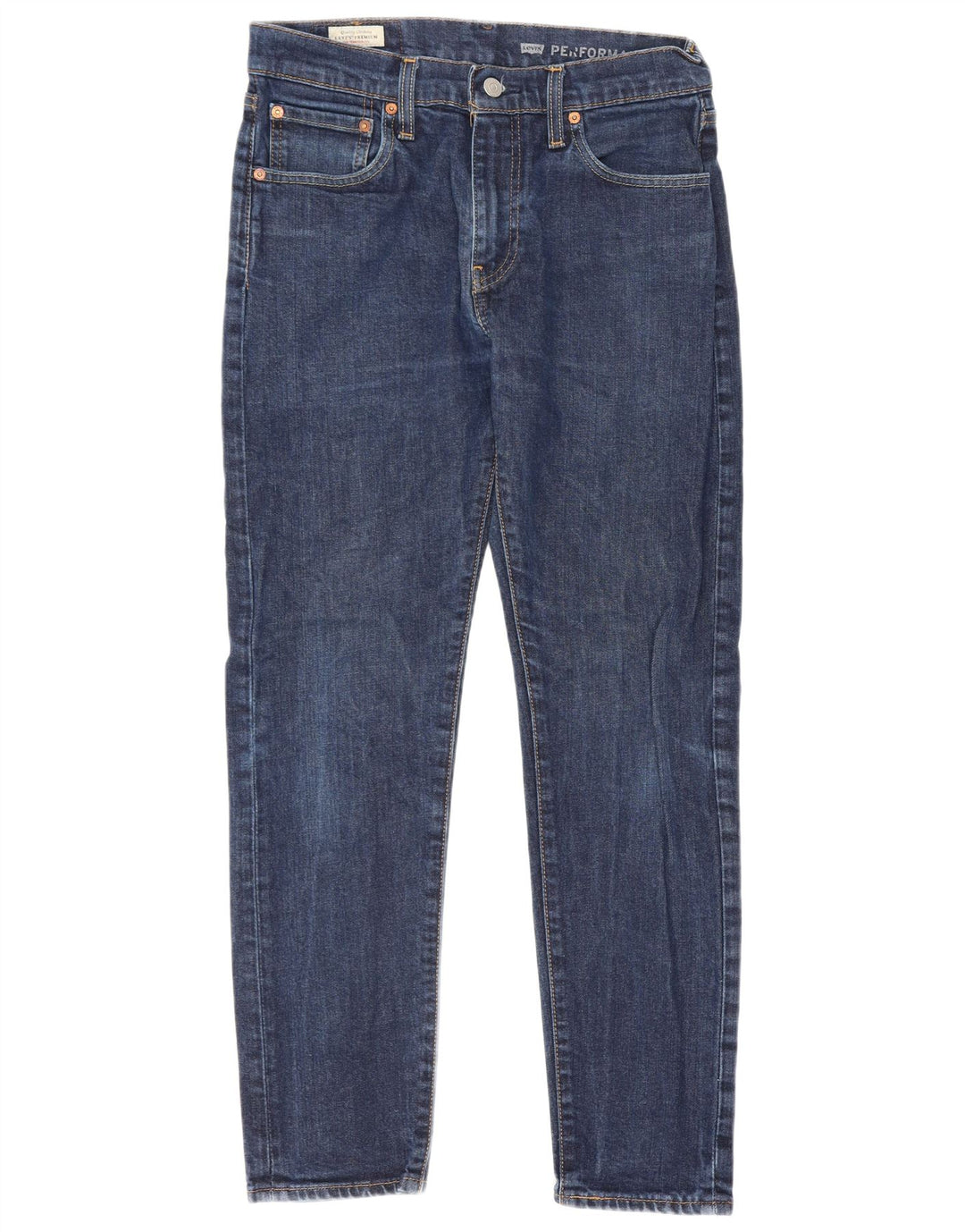 Calça jeans masculina Levi's 512 Slim Tapered W30 L27 azul algodão