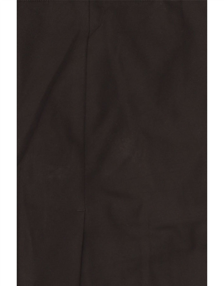 Mini saia evasê feminina Adidas US 10 grande W32 poliéster preto