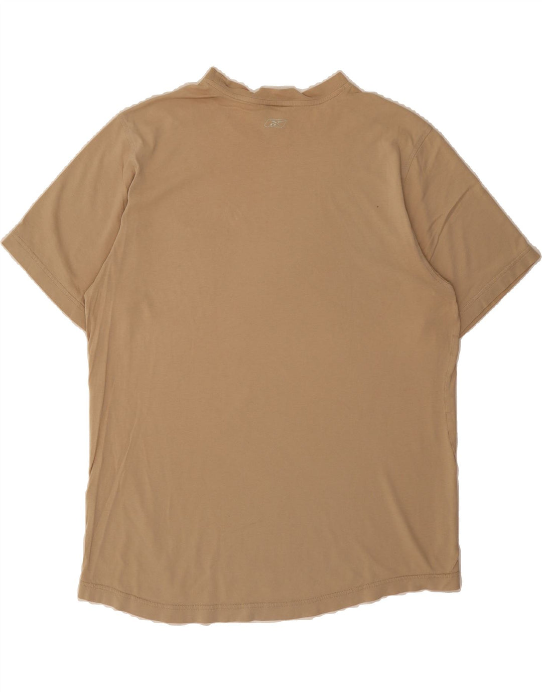 REEBOK Mens T-Shirt Top Large Beige Vintage Reebok and Second-Hand Reebok from Messina Hembry 