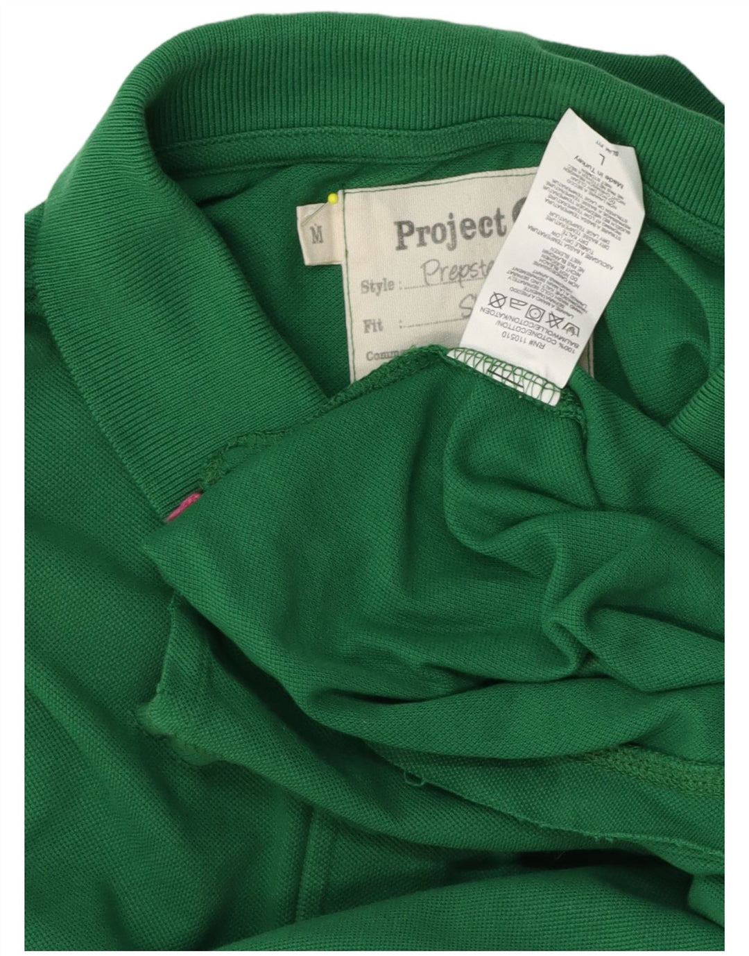 Camisa Polo Masculina Project Algodão Verde Médio