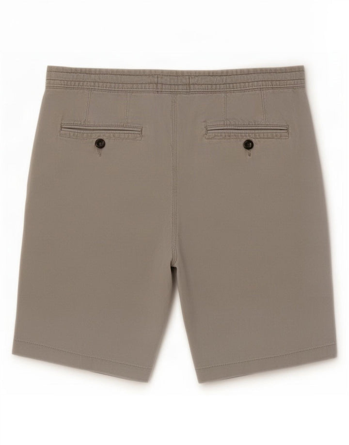 Shorts Chino Masculino Marks & Spencer Grande W34 Cinza Linho