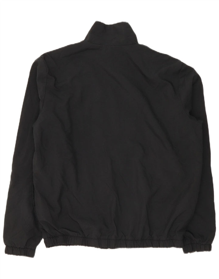 Nike Mens Tracksuit Top Jacket XL Preto Colorblock Poliéster