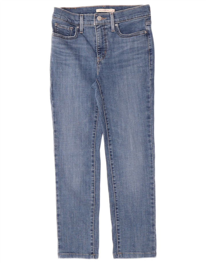 Calça jeans feminina Levi's 312 Shaping Slim W26 L25 azul algodão
