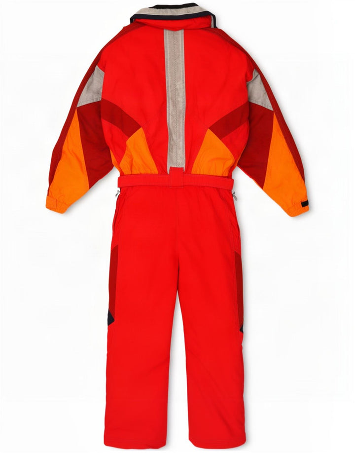 Macacão de esqui masculino Colmar IT 52 grande bloco colorido vermelho nylon