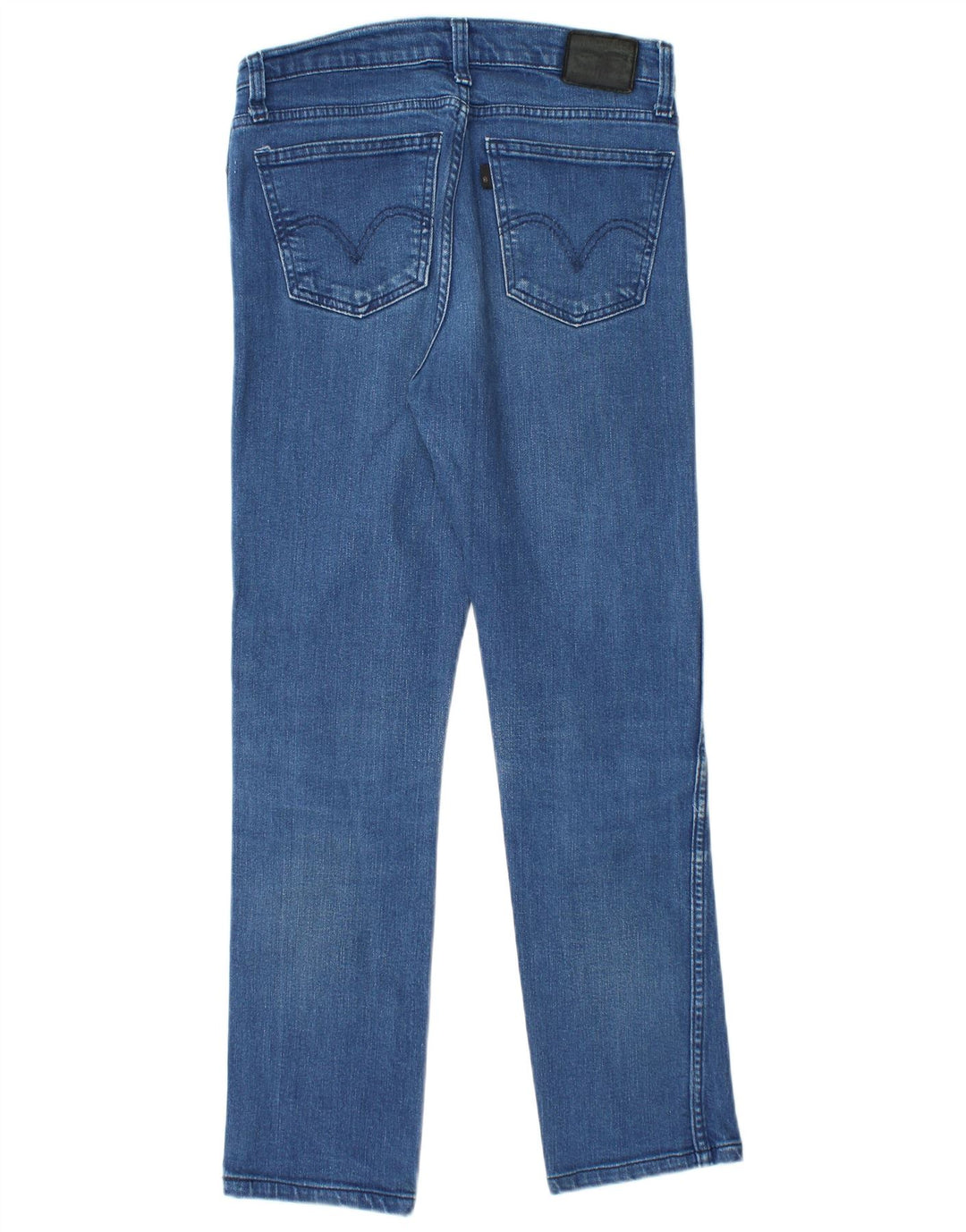 Jeans retos femininos LEVI'S W28 L28 algodão azul
