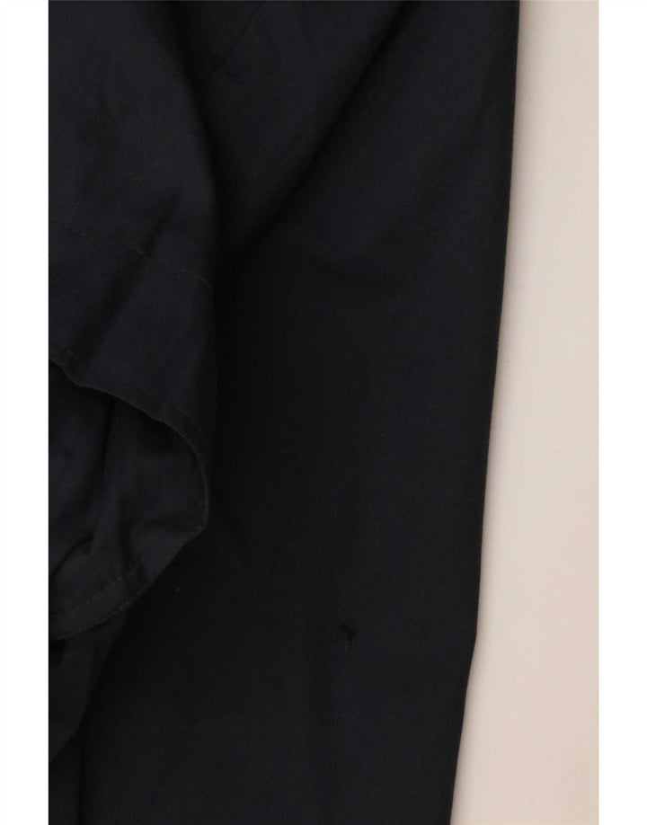 Trench Coat Vintage Masculino UK 42 XL Poliéster Azul Marinho