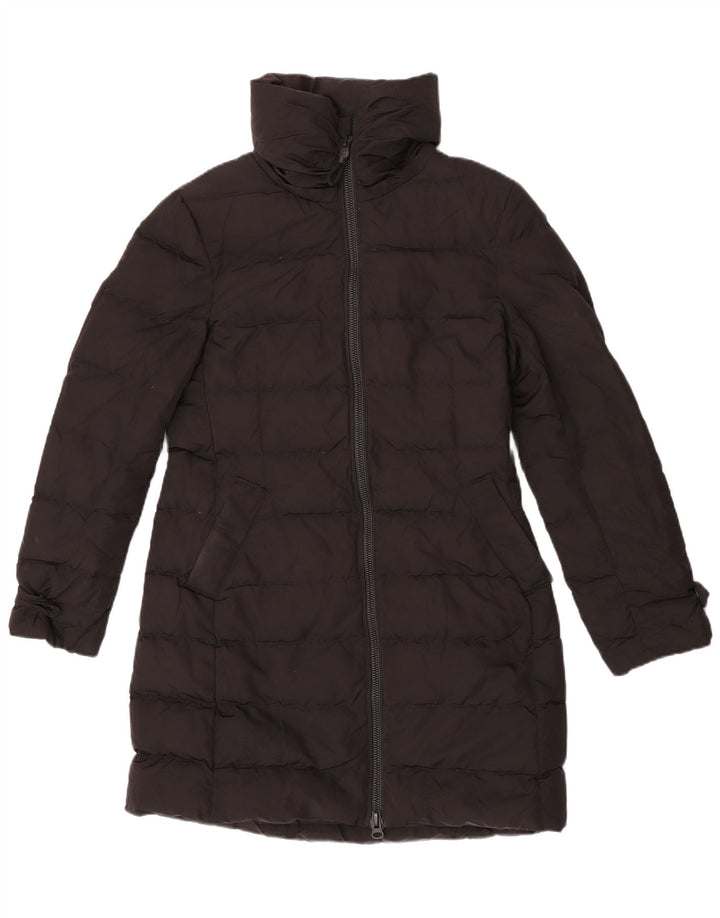 Casaco acolchoado feminino Zara UK 14 médio preto