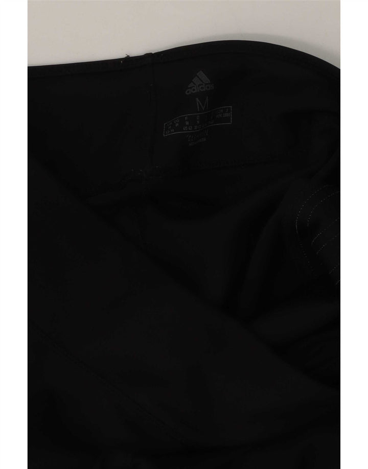 Adidas Womens Climalite Capri Leggings UK 12/14 Médio Preto