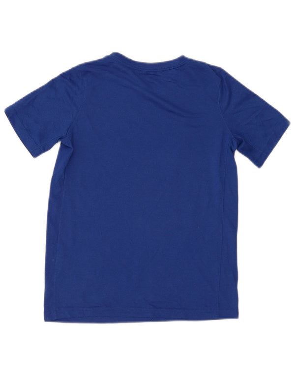 Camiseta Nike Boys Dri Fit Graphic Top 9-10 anos Azul Poliéster