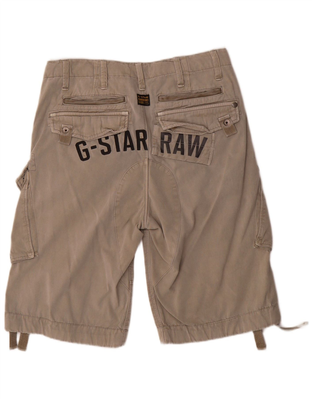 Shorts cargo masculino G-STAR 3301 gráfico W32 cinza médio