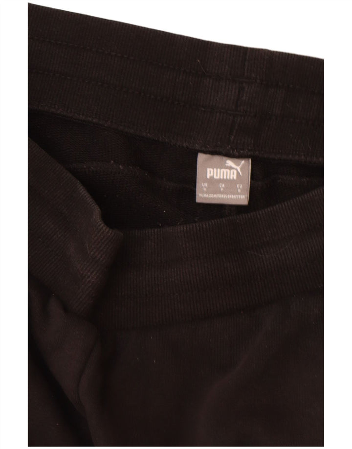 Calça esportiva masculina Puma Graphic Joggers pequena preta