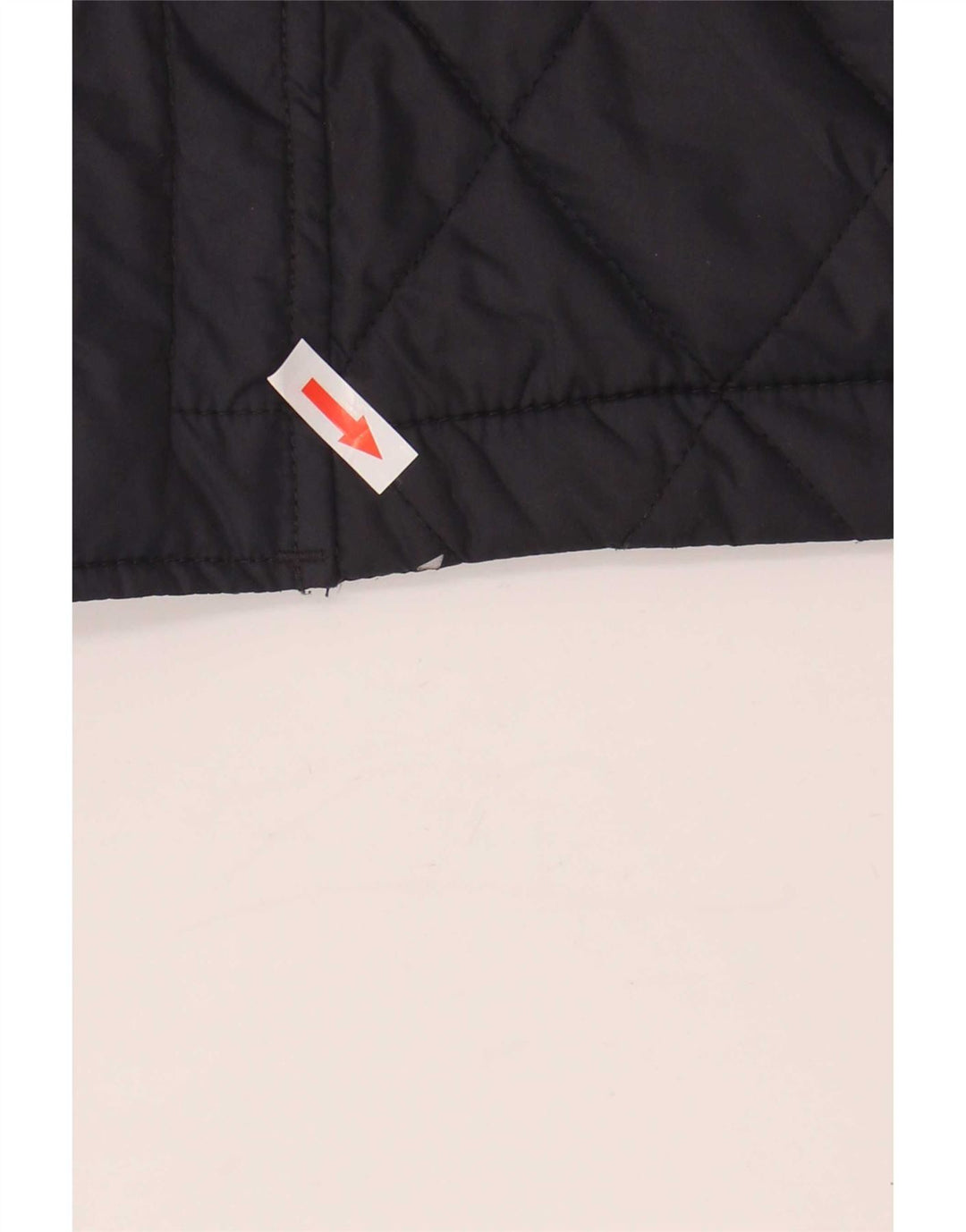 Jaqueta acolchoada masculina Adidas UK 38 poliéster preto médio